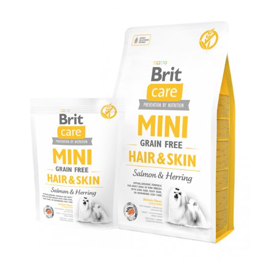 Brit Care Mini Hair Et Skin Sans Céréales Brit Care Mini Hair Et Skin Sans Céréales