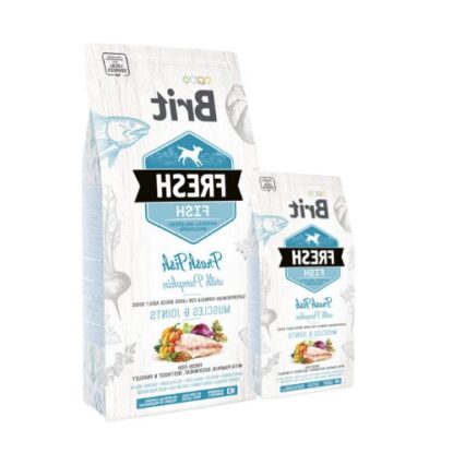 Brit Fresh Poisson Et Citrouille Adulte L pour Chien Grande Race