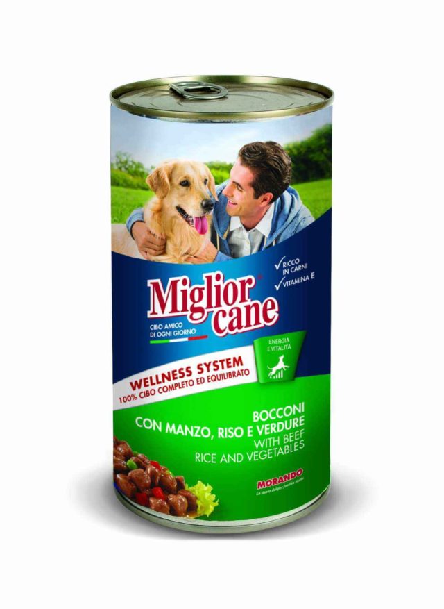 MIGLIOR CANE BOUCHEES BOEUF ET LEGUMES POUR CHIEN 405 GR