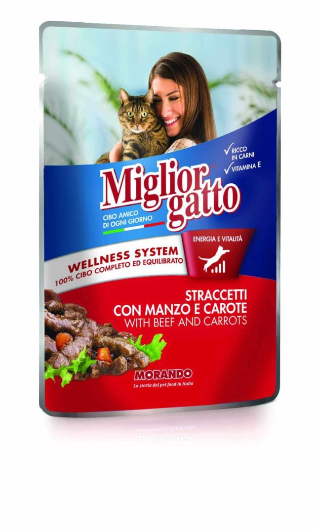 MIGLIOR SACHET BOEUF CAROTTES POUR CHATS 100 GR
