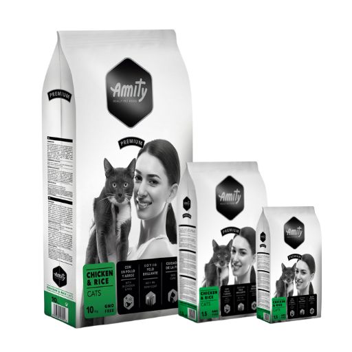 AMITY Chats Adultes Poulet et Riz AMITY Chats Adultes Poulet et Riz