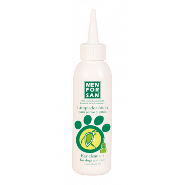 MEN FOR SAN NETTOYANT OREILLES POUR CHAT & CHIEN 125ML