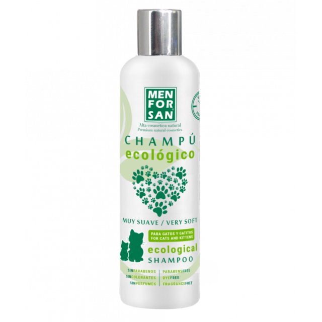 MEN FOR SAN SHAMPOING ÉCOLOGIQUE ULTRA DOUX POUR CHAT & CHATON 300ML