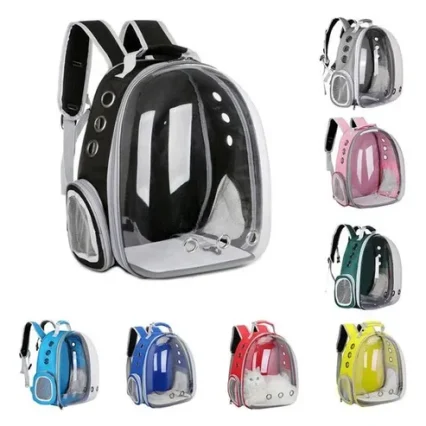 Sac à dos transparent pour chat et chien