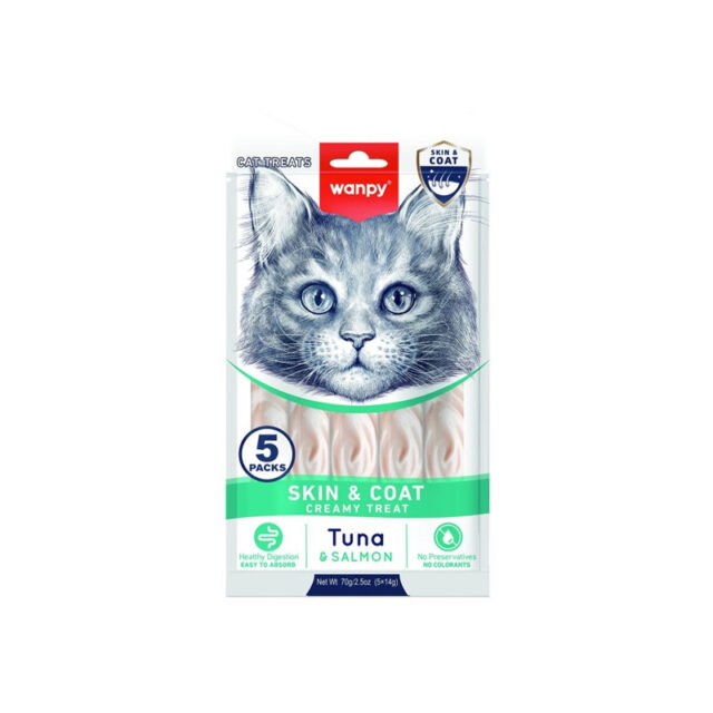 Wanpy Crème Functionnal - Skin & Coat au Thon et Saumon