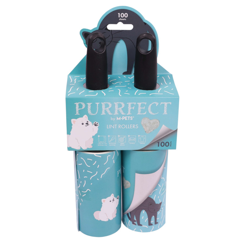 rouleau-en-silicone-attrappe-poils-58x98cm (2) Rouleaux adhésifs anti-poils 200 feuilles – lot de brosses collantes pour tissus et vêtements