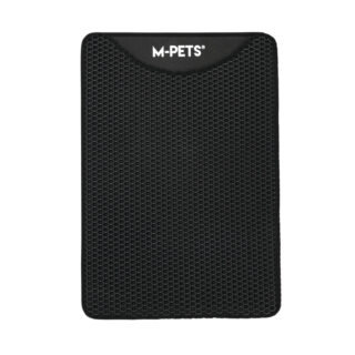 tapis capture litière chat noir duplex vertical M-Pets