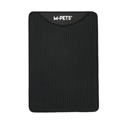 tapis capture litière chat noir duplex vertical M-Pets