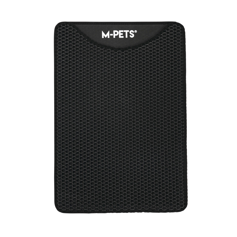 tapis capture litière chat noir duplex vertical M-Pets