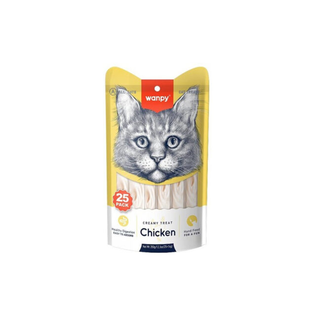 Wanpy Crème - Poulet (25*14g)