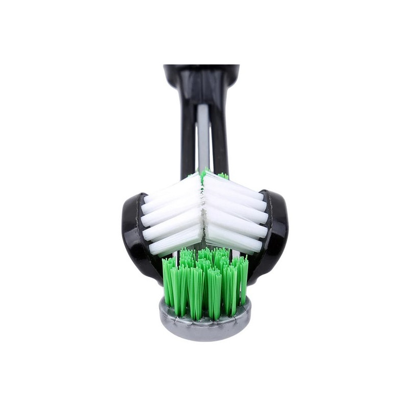 scoop-pince-pliante- (5) Brosse à dents triple tête pour chien et chat