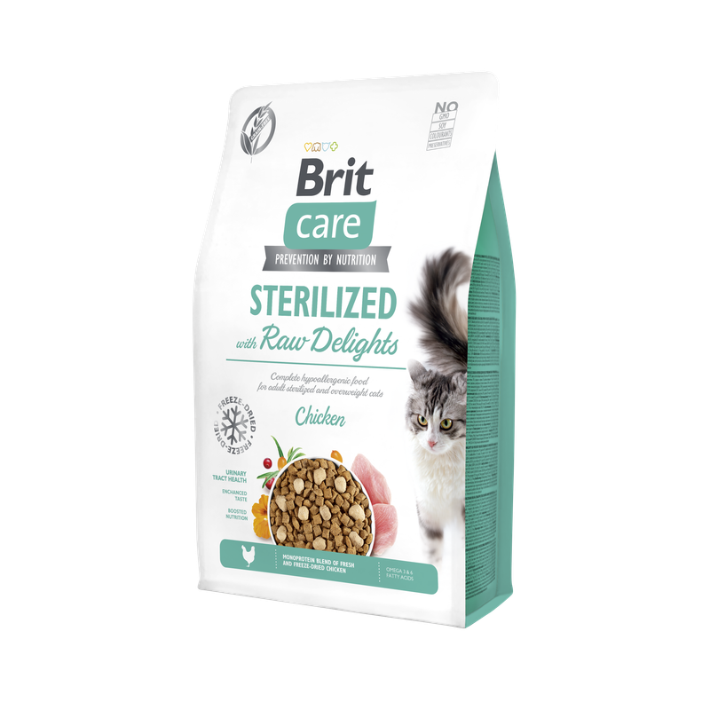 Brit Care Stérilisé Urinary Raw Delight Sans Céréales 2 KG Brit Care Stérilisé Urinary Raw Delight Sans Céréales-2 KG