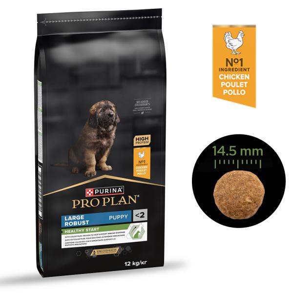 PURINA PRO PLAN LARGE ROBUST PUPPY CHICKEN 12KG PURINA PRO PLAN Chiot Grande Race Robuste