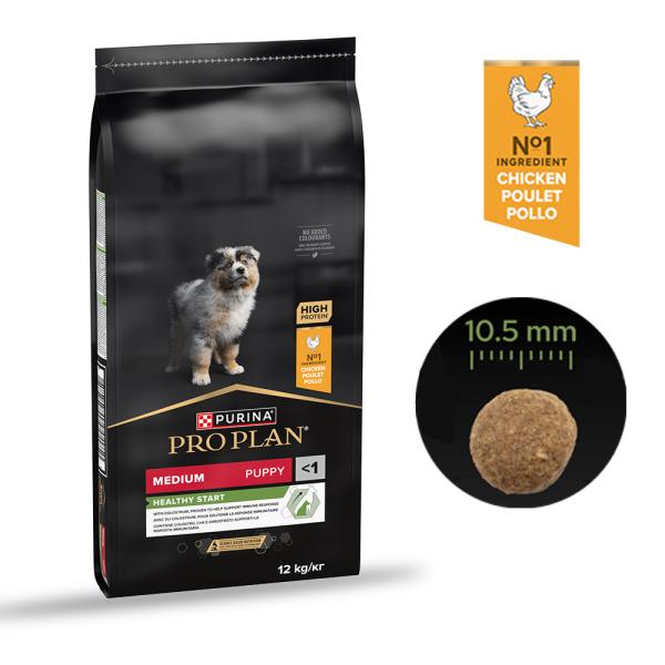 PURINA PRO PLAN MEDIUM PUPPY CHICKEN 12KG PURINA PRO PLAN Chiot Moyennes Race