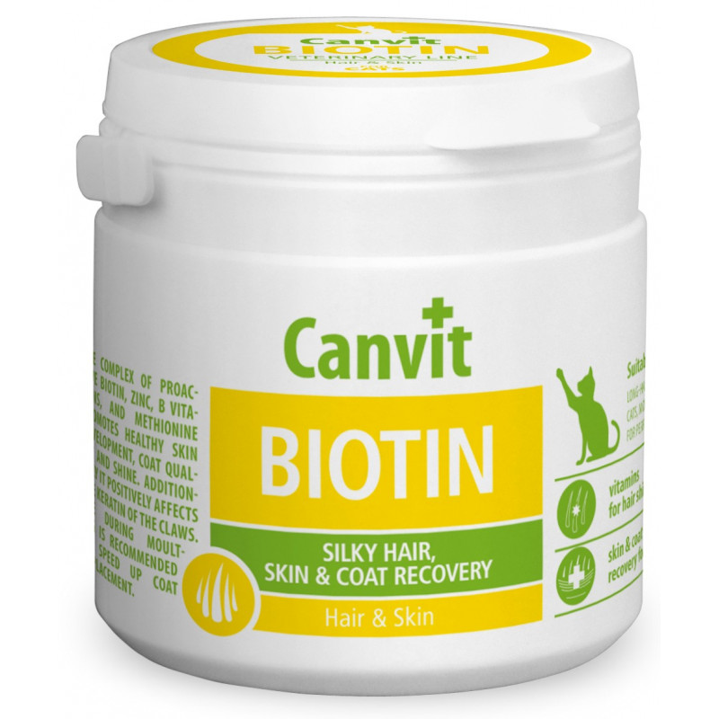 canvit-biotine-pour-chat-100g Biotine pour Chat Canvit 100g