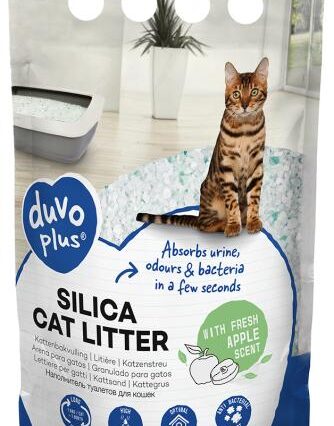 litière silica chat Duvo Plus 5L
