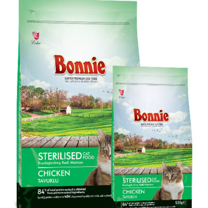 croquettes chat stérilisé Bonnie