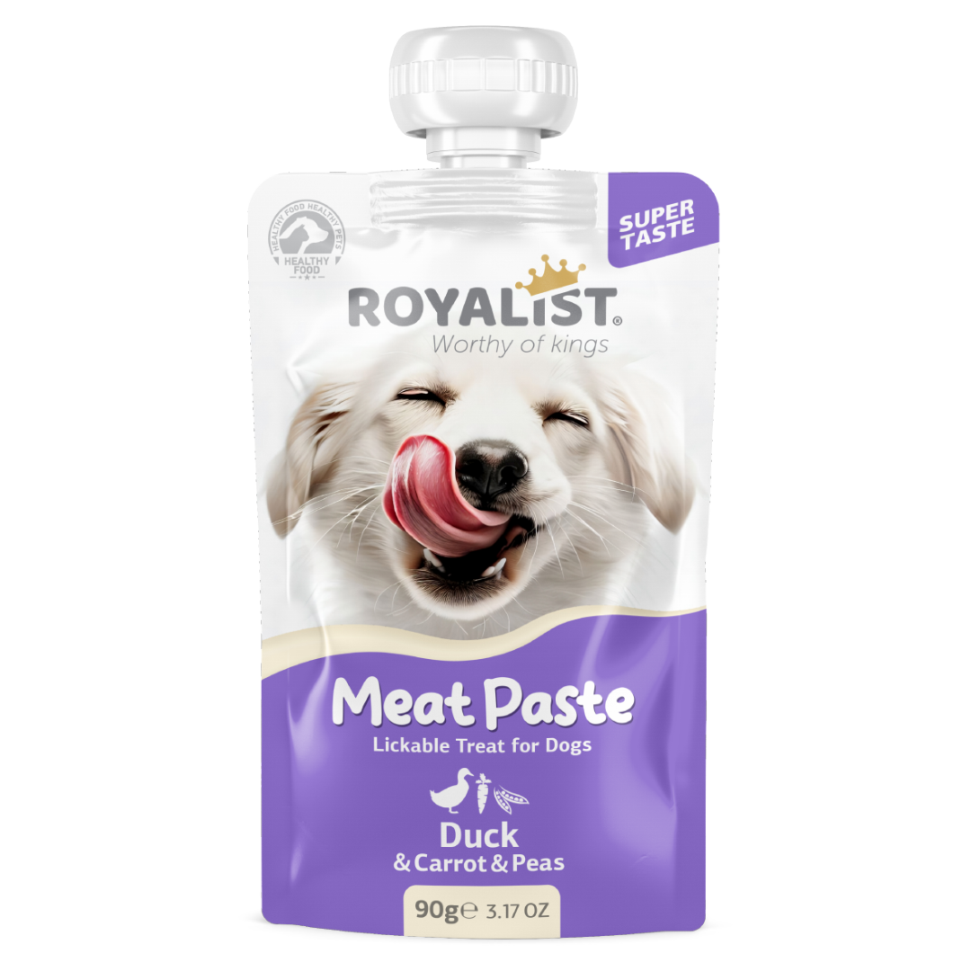 Royalist-Food-Treat-Meat-Paste-Dog-90-g-Duck-Carrot-Peas